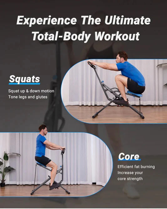 Foldable Squat Machine – Full Body Workout